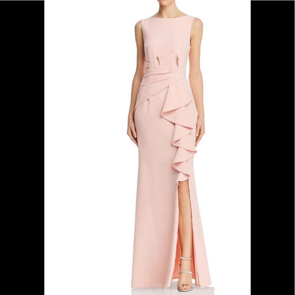 Eliza J Size 8 Pink Long Dress